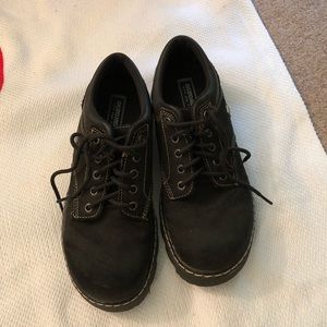 Skechers Women’s Parties Mate Leather Shoes Sz 10